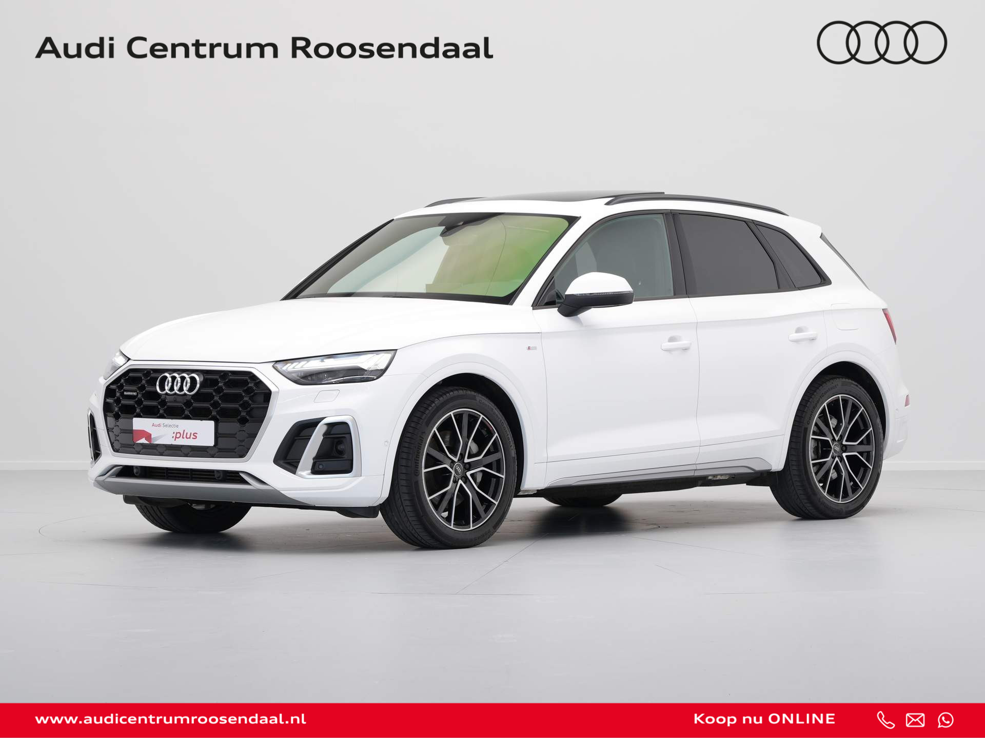 Audi - Q5 50 TFSI e 220 kW/299 pk,Quattro S edition - 2021