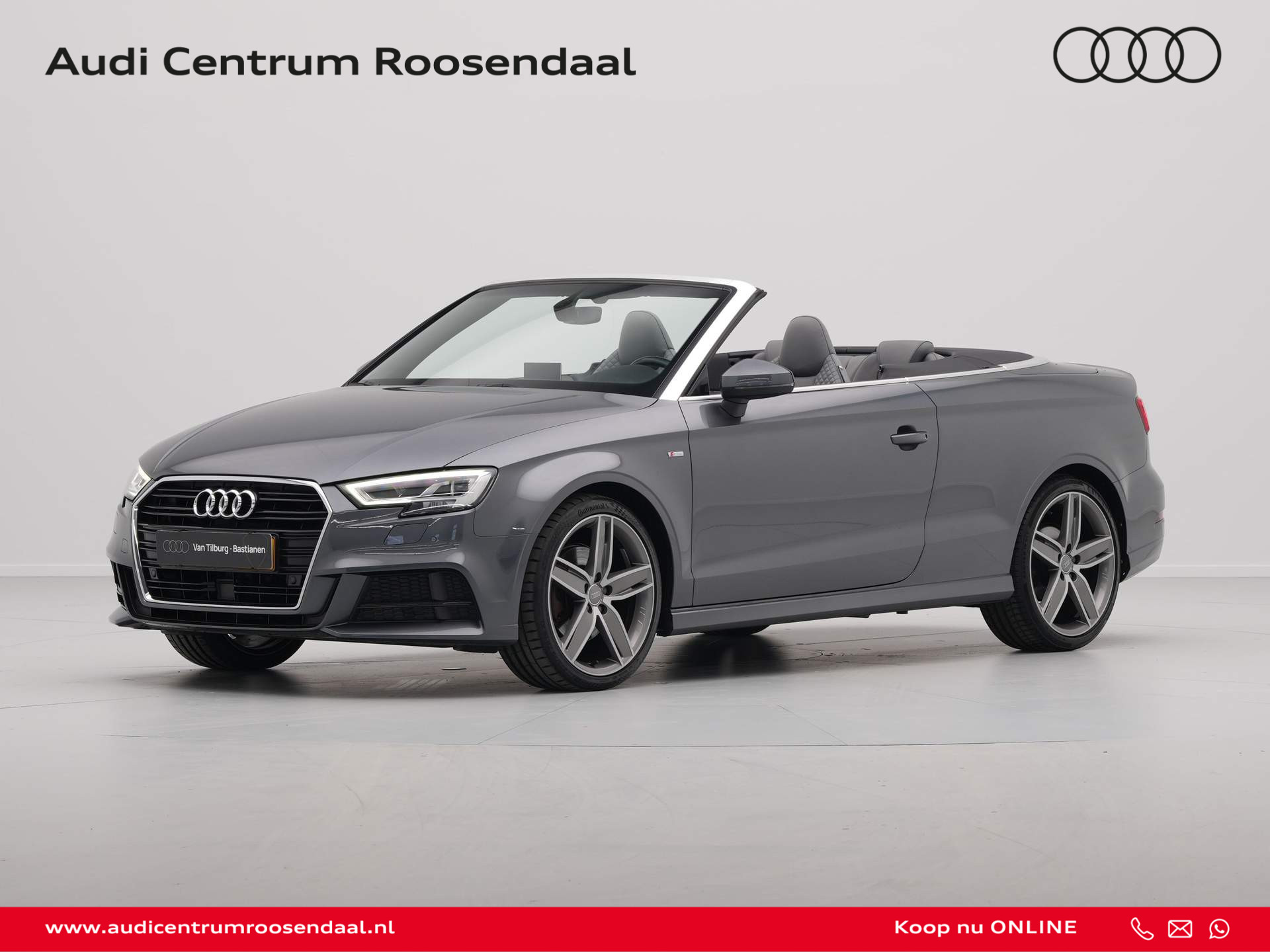 Audi - A3 Cabriolet 1.4 TFSI 150pk S-Line - 2017